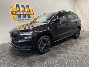 SKODA Karoq 1.5 TSI SportLine DSG - Autoshow Aathal AG bei Uster bietet günstige Occasionen und Neuwagen